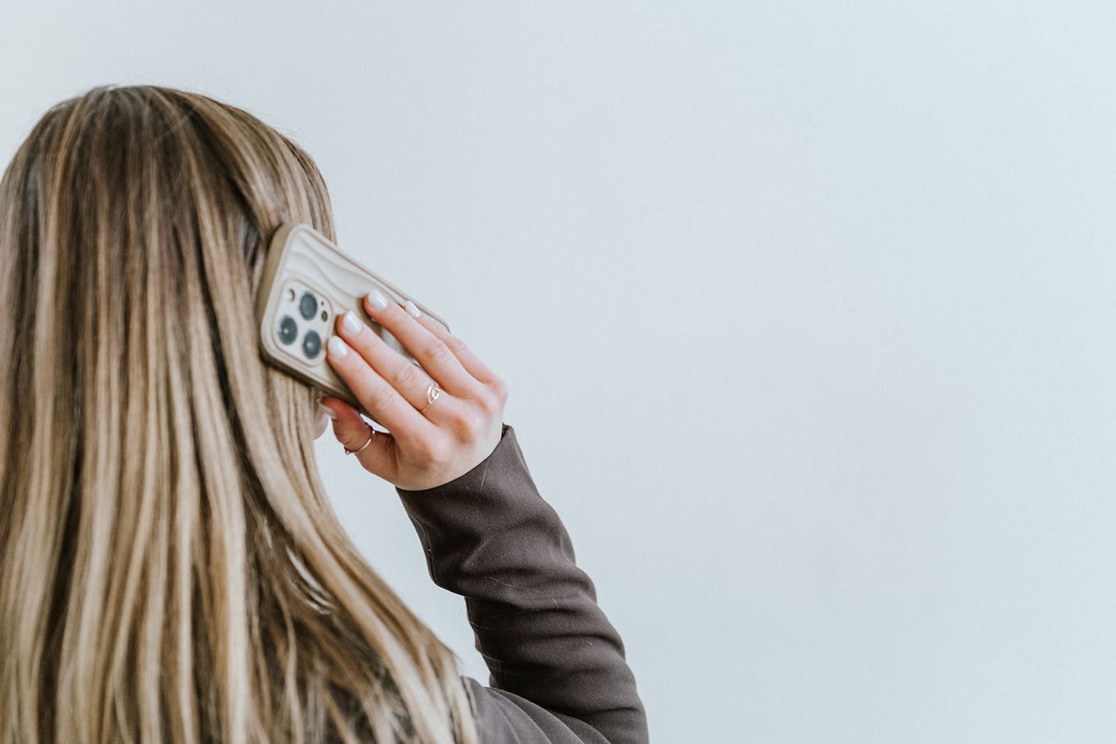 Zage marketing agency photo of talking on the phone